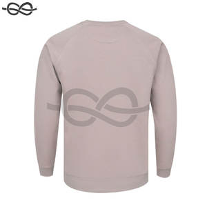 เสื้อสเวตเตอร์สำหรับผู้ชายเสื้อสเวตเตอร์คอกลมแบบเรียบใส่ได้ทั้งใบหน้าปักลายโลโก้สไตล์วินเทจแบบเรียบ - Product Image 4