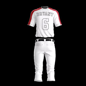 Equipo de alta calidad Uniforme de béisbol de buena calidad Conjunto de uniforme de béisbol Uniforme de béisbol al por mayor y precio barato - Product Image 2