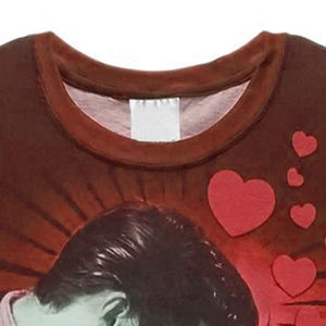 Vente en gros de t-shirts avec impression personnalisée par sublimation pour hommes chemise en polyester à sublimation - Product Image 4