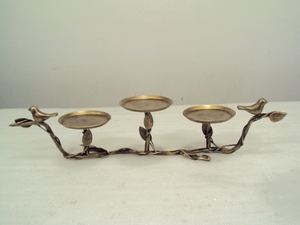 เชิงเทียนเหล็กรูปนกเชิงเทียนเชิงเทียนแบบแท่งเทียนรูปนก - Product Image 2