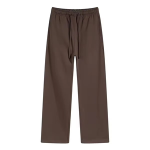 OEM Service กางเกงวอร์มขาตรงสำหรับผู้ชาย, กางเกงวอร์มจ๊อกกิ้งกางเกงวิ่งขายาวผลิตตามสั่งผลิตจากผ้าเฟรนช์เทอร์รี่ - Product Image 6