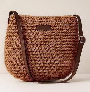 Boho Woven <b>Straw</b> Shoulder <b>Bag</b>: <b>Large</b> <b>Beach</b> Crossbody Tote - Product Image 3