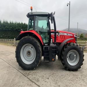 Tracteur agricole Massey Ferguson 4 roues motrices, grand moteur diesel puissant de 100 à 120 CV, système de direction hydraulique, roues 2 roues motrices, pompe - Product Image 4