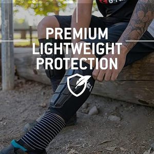 Espinilleras de Fútbol Ligeras, Flexibles, Transpirables y Cómodas de Cuero, 2 Pares, Protector de Pantorrillas para Jugadores de Fútbol Adultos - Product Image 2