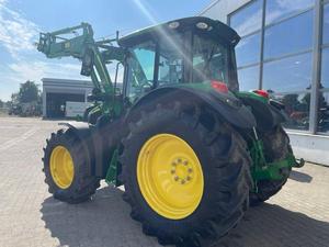 Nouveau design de tracteur agricole John Deere 4x4 avec chargeur frontal, machines agricoles 70HP 80HP 90HP 100HP 150HP, équipement de travail sur le terrain - Product Image 3