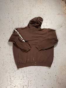 Sweat-shirt à capuche pour homme personnalisé, lavage à l'acide, surdimensionné, impression sur écran, coupe ample, sweat-shirt délavé pour homme, vente en gros de sweat-shirts personnalisés - Product Image 3