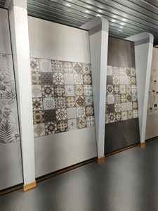 กระเบื้องเคลือบเซรามิค600x1200มม. ทันสมัยพื้นผิวมันวาวขัดเงาตกแต่งให้ดูหนา8/10มม. รับประกัน5 + ปี - Product Image 2