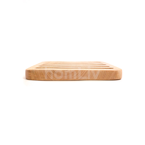 OEM - Tapete Cuadrado para Servir de Madera de Teca Dorota, Ecológico y Natural, Apto para Alimentos, Sin Pintura ni Barniz, Halal, Kit Personalizado - Product Image 2