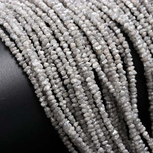 Perles de diamants blancs naturels en vrac, pureté VS2 et VVS1, excellente et bonne taille, pour la fabrication de bijoux - Certifiées IGI - Product Image 1