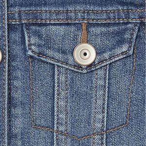 High Quality <b>Mens</b> Denim Jacket Long Sleeve Design <b>Jeans</b> <b>Shirt</b> Unisex Casual Wear Fashion Outerwear Premium Denim Coat - Product Image 3