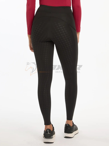Culotte d'équitation confortable de meilleure qualité pour femmes, tissu doux et respirant, coutures renforcées, vêtements équestres durables et ajustés - Product Image 3