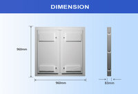 Pantalla LED para Exteriores TOPvision, Impermeable, a Todo Color, Publicidad Digital para Fachadas de Edificios, Agencias, Metro