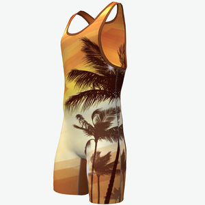 4xl 5xl Polyester <b>Weightlifting</b> Vintage Sublimation Printing Custom Kids Men Wrestling <b>Singlet</b> - Product Image 5