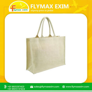 Bolsas de yute impresas personalizadas ecológicas Bolsas de compras naturales reutilizables y sostenibles personalizadas a la venta - Product Image 2