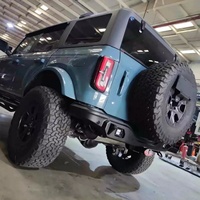 Pare-chocs arrière en acier LUMA 4x4 2021-2024 pour Ford Bronco 2/4 portes avec crochet de remorquage, état neuf, accessoires tout-terrain