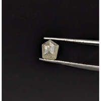 Diamant naturel Galaxy élégant en forme de pentagone, taille diamant, 5,3-6,5 mm, 0,70 ct, pierre de fiançailles alternative
