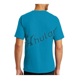 Vente en gros T-shirts d'été sur mesure pour hommes Nouveau design T-shirt à col en O avec logo imprimé sur tissu en jersey Vêtements d'été personnalisés - Product Image 6