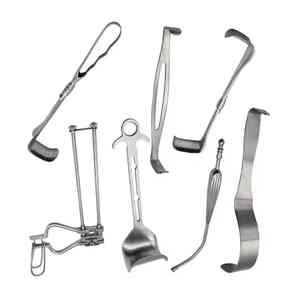 Ensemble gynécologique en acier inoxydable de haute qualité, certifié CE, outils chirurgicaux manuels légers, Caronia Surgical - Product Image 4