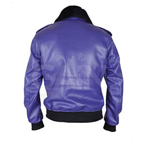 Diseñe su propio logotipo Chaqueta de cuero Precio al por mayor Chaqueta de cuero Venta caliente Chaqueta de cuero de invierno - Product Image 3
