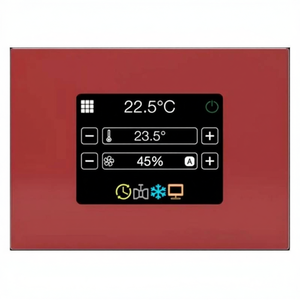 Contrôleur Galletti EVO-2-TOUCH-R pour unité de ventilo-convecteur Art-U Red HVAC avec modèle EYE2TR00000A - Product Image 2