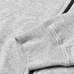 <span class=keywords><strong>Heather</strong></span> grey màu 100% cotton chất lượng cao cấp Zip Up dài tay áo giá rẻ giá người đàn ông của Hoodies Áo nỉ Streetwear 2024 - Product Image 5