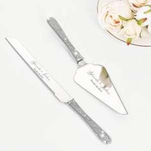 Servidor de pasteles de metal decorativo de aspecto Premium con diseño de mango elegante para bodas, aniversarios y reuniones formales - Product Image 2