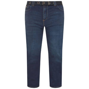 Jeans surdimensionnés taille haute grande taille pour hommes, jeans de créateurs personnalisés essentiels, pantalons jeans slim extensibles pour hommes - Product Image 1