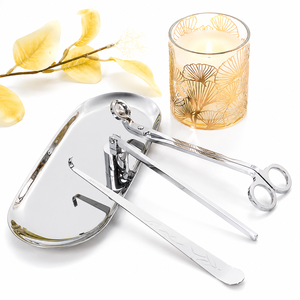 3 in <strong>1</strong> <strong>Candle</strong> Accessories Set Wick Trimmer Cutter Snuffer Extinguisher Dipper <strong>Candle</strong> Care Tools Kit for <strong>Candle</strong> Making - Product Image 5