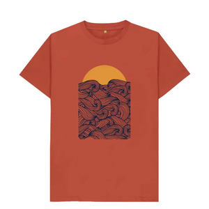 เสื้อยืดผู้ชายทรงคลาสสิก สวมใส่สบาย เหมาะสำหรับแฟชั่นประจำวัน ดีไซน์เรียบเนียน นุ่มสบาย รองรับการสวมใส่ของผู้ชาย - Product Image 1