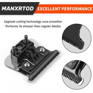 Lames de rechange ultra-précises pour tondeuses et coupe-cheveux, noires, compatibles avec les lames de rechange - Product Image 5