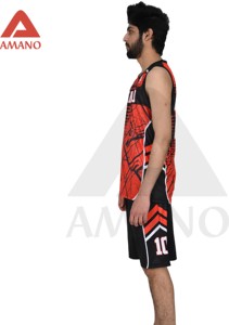 Ensemble d'uniformes de basket-ball Offre Spéciale en gros les plus vendus personnalisables avec votre propre logo ensembles respirants en bas quantité minimale de commande Amano Sports - Product Image 4