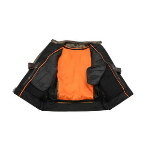 Chaqueta de carreras personalizada de diseño superior, ropa deportiva de moto de cuero genuino de alta calidad a precio mayorista - Product Image 5