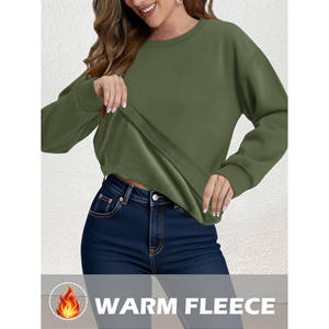 เสื้อฮู้ดและสเวตเตอร์ผูกโบว์ไหล่ของผู้หญิงเสื้อสเวตเตอร์ถักแบบหลวมๆมีฮู้ดสำหรับผู้หญิง - Product Image 3