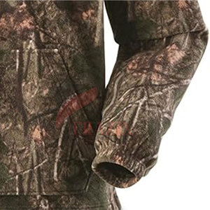 Veste de chasse pour hommes, coupe-vent imperméable pour le camping et la randonnée, veste de chasse camouflage pour hommes - Product Image 5