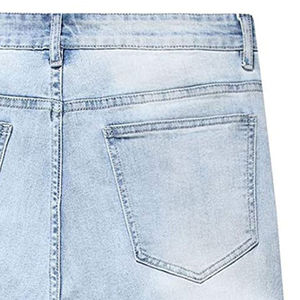 Short court de créateur pour homme Short en jean en polyester épais Short en jean pour homme entièrement imprimé Short à motifs et logo personnalisés - Product Image 4