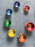 Ensemble de bols chantants tibétains modernes, 7 bols en laiton faits à la main pour la guérison des chakras, la méditation, la thérapie sonore et la pleine conscience