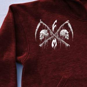 Fabricant de sweats à capuche zippés épais 400gsm personnalisés pour hommes garçons Sun Fade Crop Boxy Embroidery Patch Vintage Distressed Winter - Product Image 5