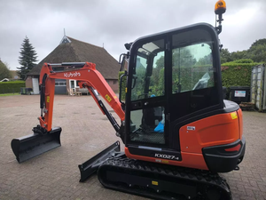 Miniexcavadora Kubota KX027-4, Excavadora Compacta con Orugas y Cucharón para Agricultura, Construcción y Jardinería - Product Image 2
