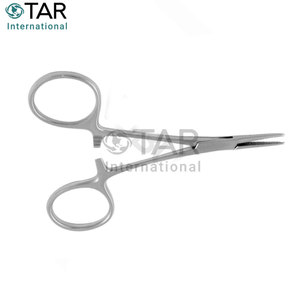 Fórceps para arteria de micromosquitos, pinza quirúrgica recta de 10,0 cm, fórceps rectos para mosquitos de acero inoxidable, instrumentos médicos - Product Image 5