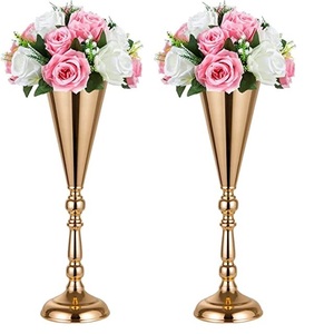 Florero decorativo de Metal para el hogar, florero decorativo de mesa, nuevo diseño - Product Image 2