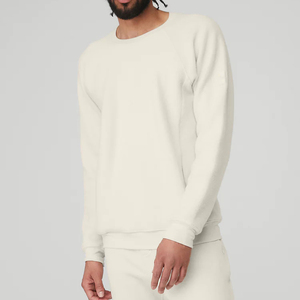 Sudaderas de Manga Larga Raglán para Hombre, 100% Algodón, Lisas, con Logotipo Bordado, para Otoño/Invierno - Product Image 2