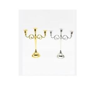 Candelabro de plata, candelabro tradicional de 5 velas, diseño clásico elegante, cena de boda, fiesta, evento Formal, centro de mesa - Product Image 2