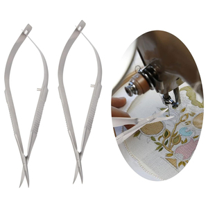 Manufacturer's Stainless Steel Manicure Thin Elbow Dead Skin Scissors Professional Swallowtail Straight <b>Hair</b> for Nail <b>Clipper</b> - Product Image 1