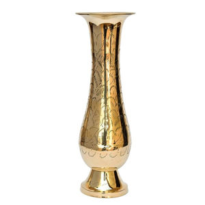 Vase à fleurs moderne en fer martelé de qualité supérieure, décoration de table luxueuse pour la maison, mariage - Product Image 1