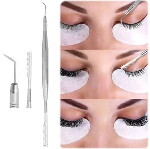 Herramienta de Separación y Lifting de Pestañas de Acero Inoxidable, Instrumento de Belleza de Precisión para Estilizar Pestañas, Uso en Salón, HERMANN MEDITECH - Product Image 3