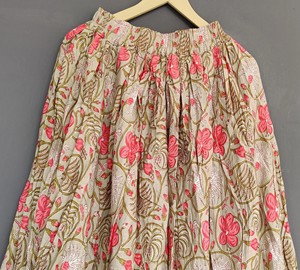 กระโปรงแม็กซี่คอตตอนของผู้หญิงพร้อมรอบเอวธรรมชาติระบายอากาศได้ดีชุดปาร์ตี้ลำลองฤดูร้อนออกแบบใหม่-ไอเดียของขวัญที่สมบูรณ์แบบสำหรับเด็กผู้หญิง - Product Image 2