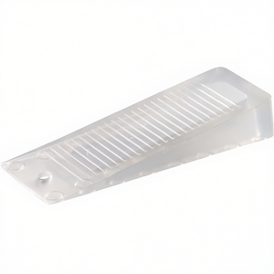 Cuña para Puerta de Plástico Transparente de 100 mm x 16 mm, Paquete de 10, para Decoración y Accesorios de Oficina - Product Image 2
