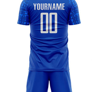 Ensemble de maillots d'uniforme de football pour adultes et enfants Offre Spéciale Haut de football à séchage rapide avec impression par sublimation de logo personnalisé - Product Image 6