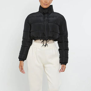 Chaquetas Cortas Acolchadas para Mujer, Chaqueta de Burbuja con Cremallera, Estilo Invernal de Moda para Mujer, Diseño Personalizado, Chaqueta de Burbuja para Mujer - Product Image 3