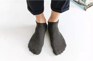 2025 Hot Sale Cotton <b>Socks</b> 3 Colors Choose Custom Logo <b>Men</b> <b>Socks</b> Wholesale Cheapest Ankle <b>Socks</b> <b>Dress</b> Knitted Popular Adults - Product Image 6